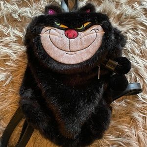 Danielle Nicole Cinderella's Lucifer Fur Backpack